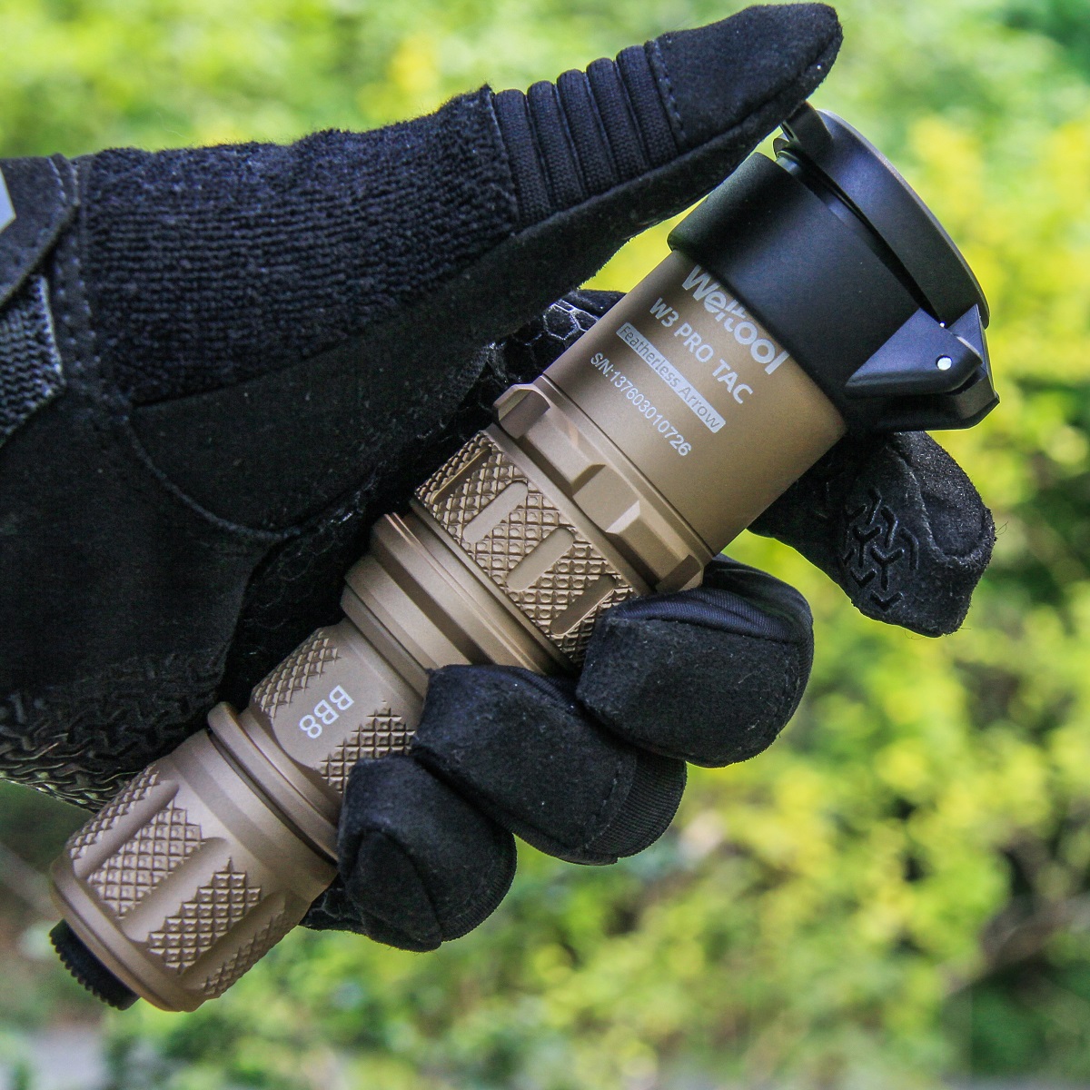 Weltool W3Pro TAC mini LEP flashlight