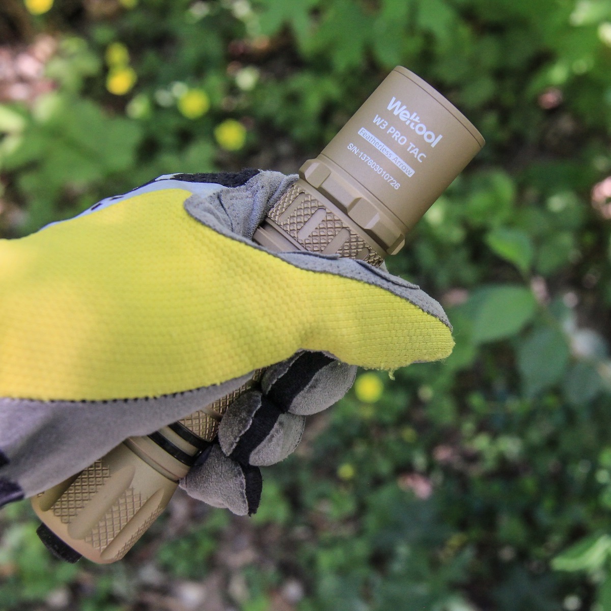 Weltool W3Pro TAC LEP tactical flashlight