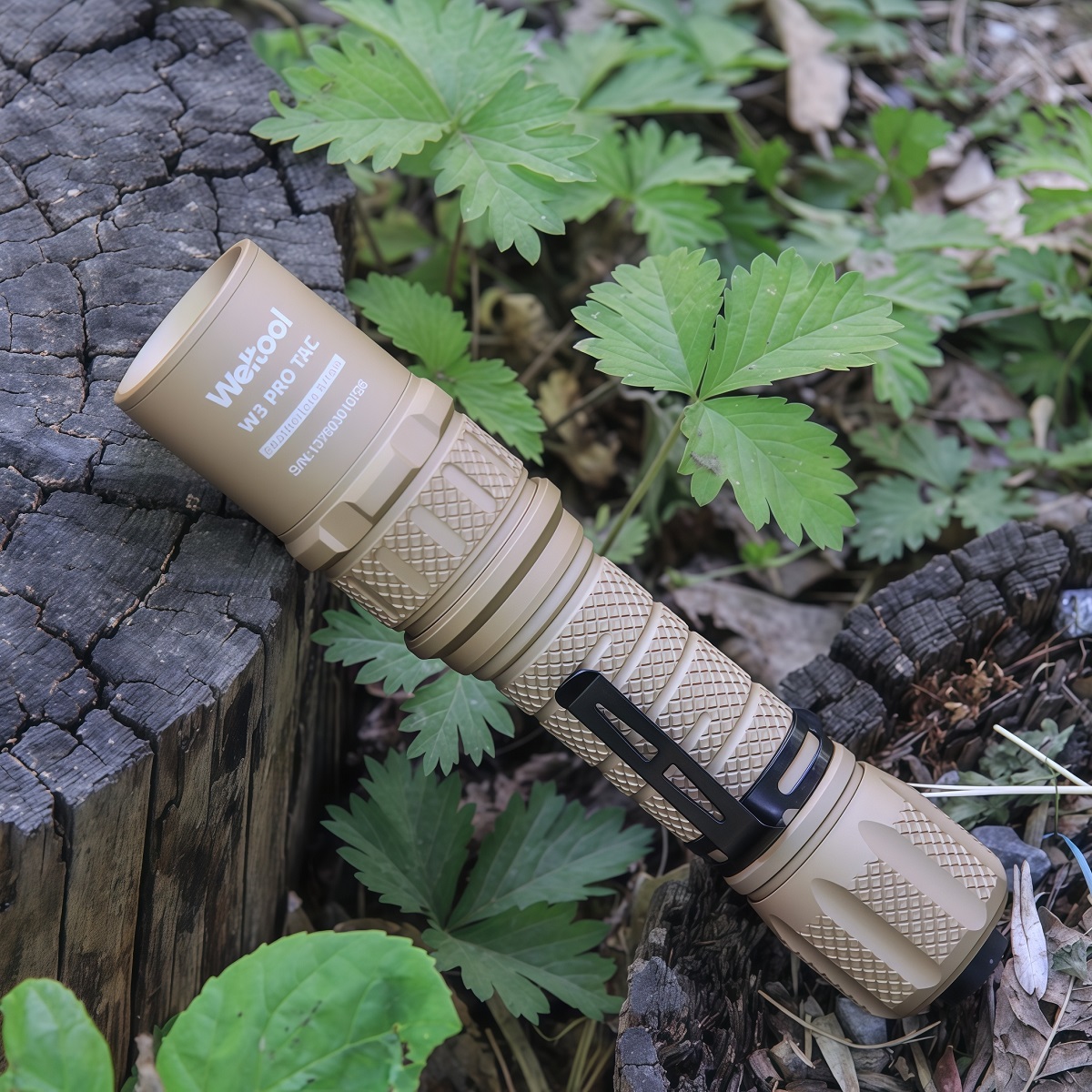Weltool W3Pro TAC LEP tactical flashlight